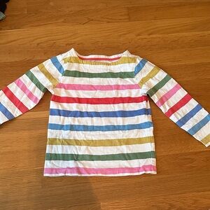 Boden Girls 3/4-sleeve, boatneck shirt